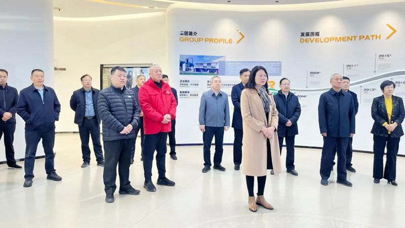 河南省政協(xié)副主席霍金花一行蒞臨旭瑞集團(tuán)參觀調(diào)研！